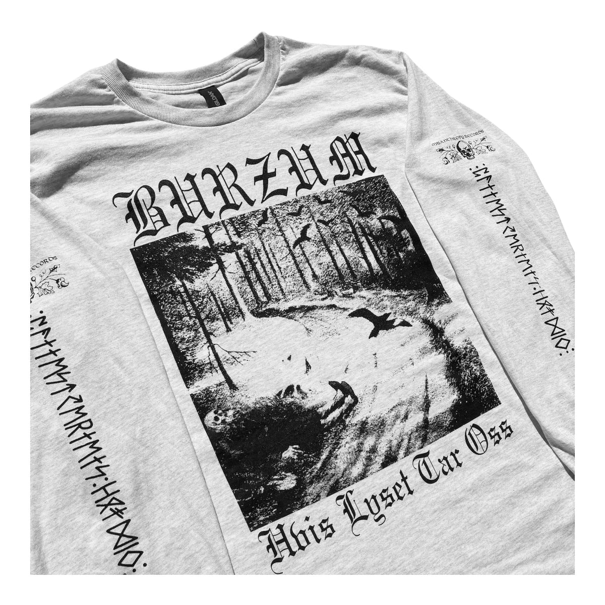 HVIS LYSET TAR OSS 94 (GREY LONG SLEEVE)